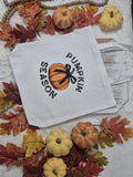 Fall theme canvas tote bag